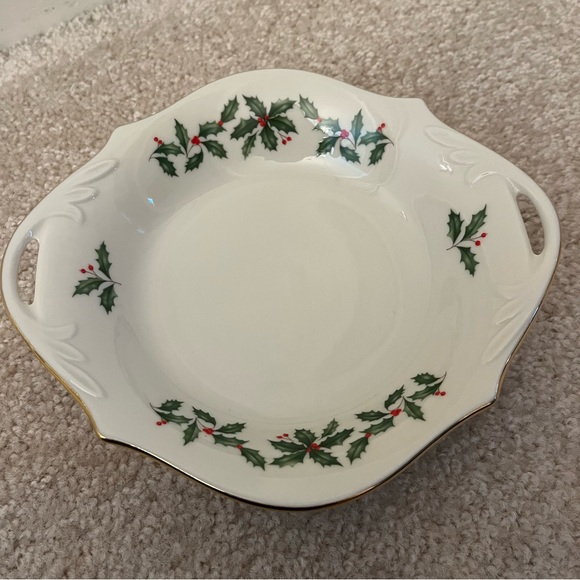 Lenox Other - Vintage Lenox Holiday Fine China Candy Dish